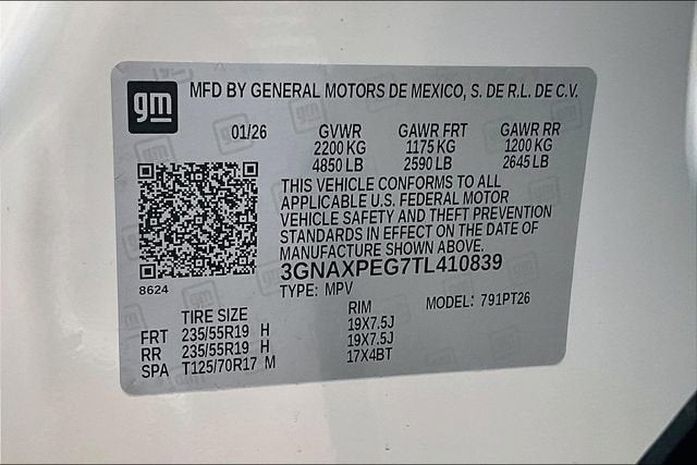 2026 Chevrolet Equinox LT