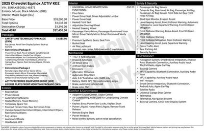 2025 Chevrolet Equinox ACTIV