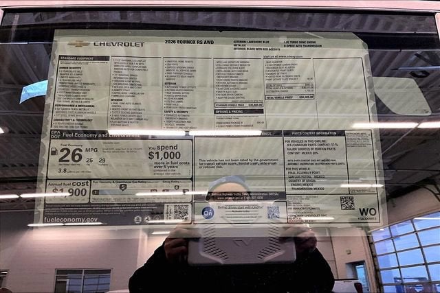 2026 Chevrolet Equinox RS