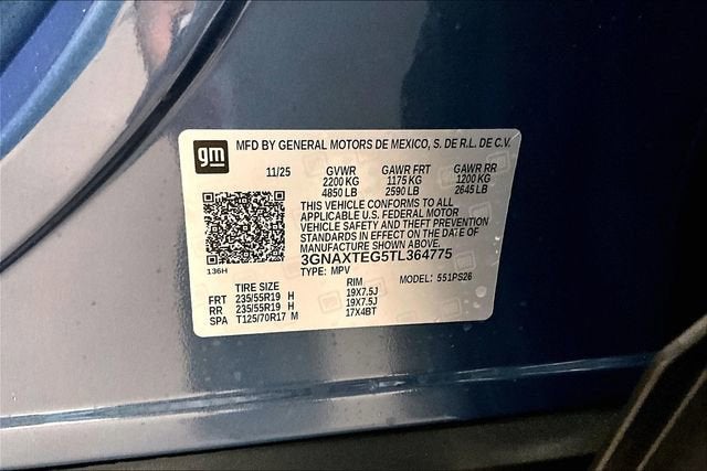 2026 Chevrolet Equinox RS