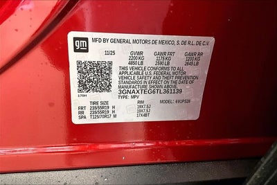 2026 Chevrolet Equinox RS