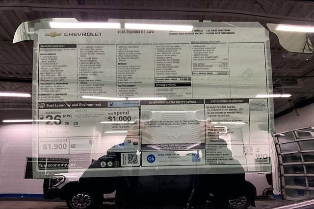 2026 Chevrolet Equinox RS