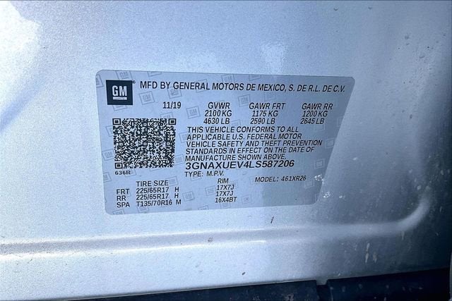 2020 Chevrolet Equinox LT