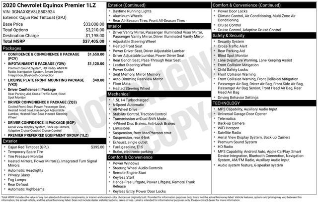 2020 Chevrolet Equinox Premier