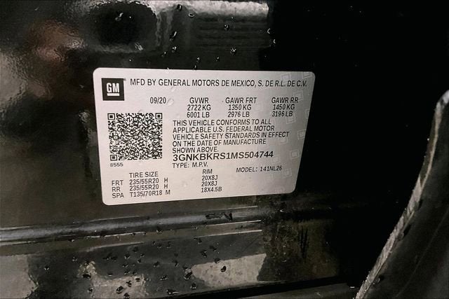 2021 Chevrolet Blazer RS