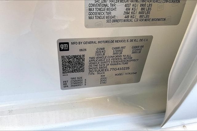 2026 GMC Sierra 1500 AT4
