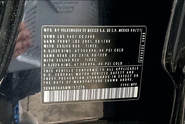 2021 Volkswagen Tiguan 2.0T SEL Premium R-Line