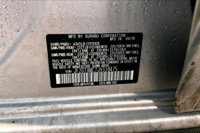 2018 Subaru Crosstrek 2.0i Limited