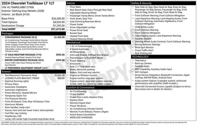 2024 Chevrolet Trailblazer LT