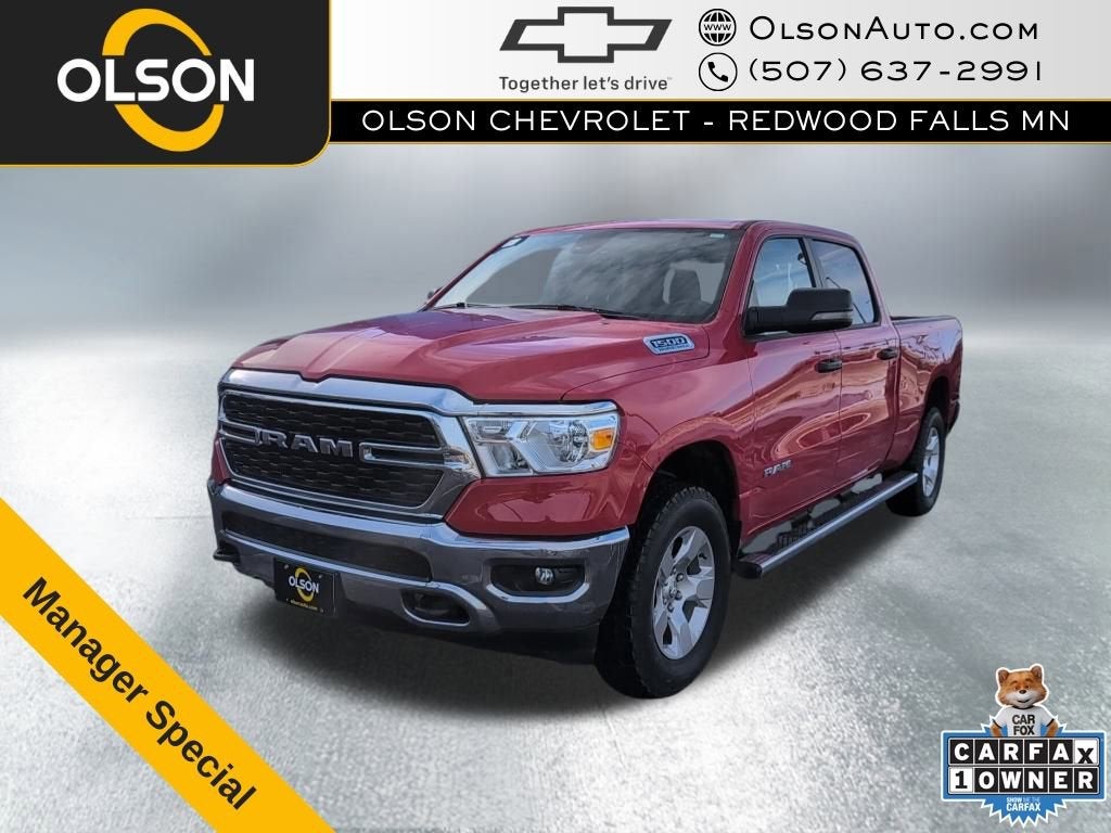 2023 RAM 1500 Big Horn Crew Cab 4x4 6'4" Box