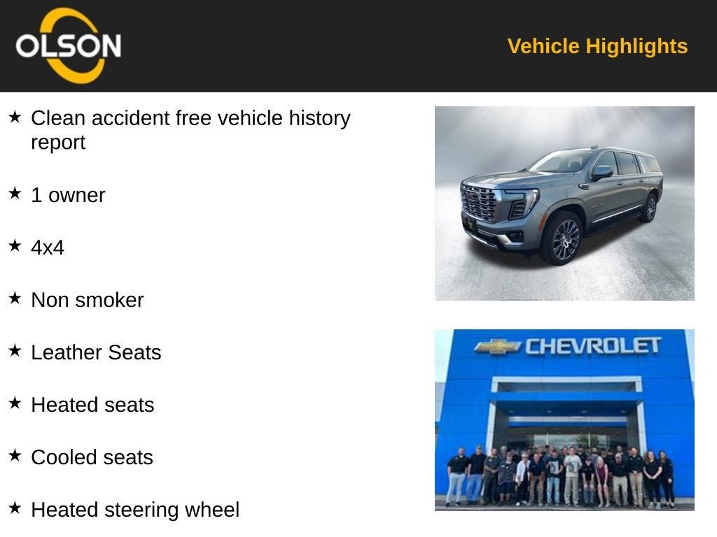 2025 GMC Yukon XL Denali