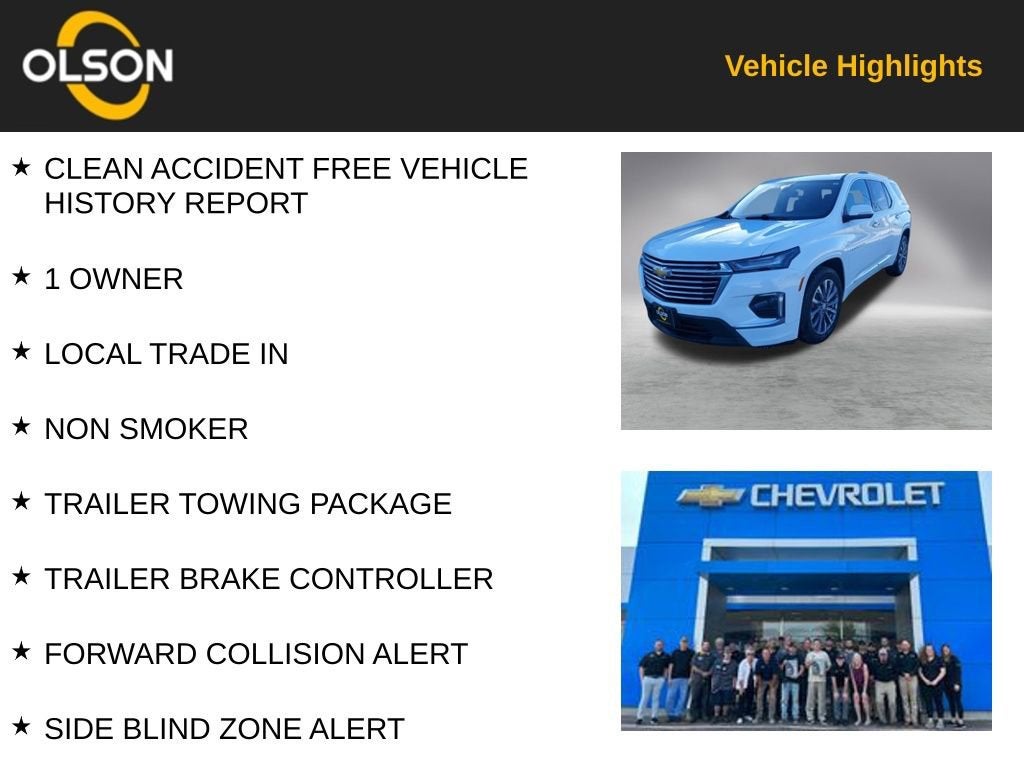 2022 Chevrolet Traverse Premier