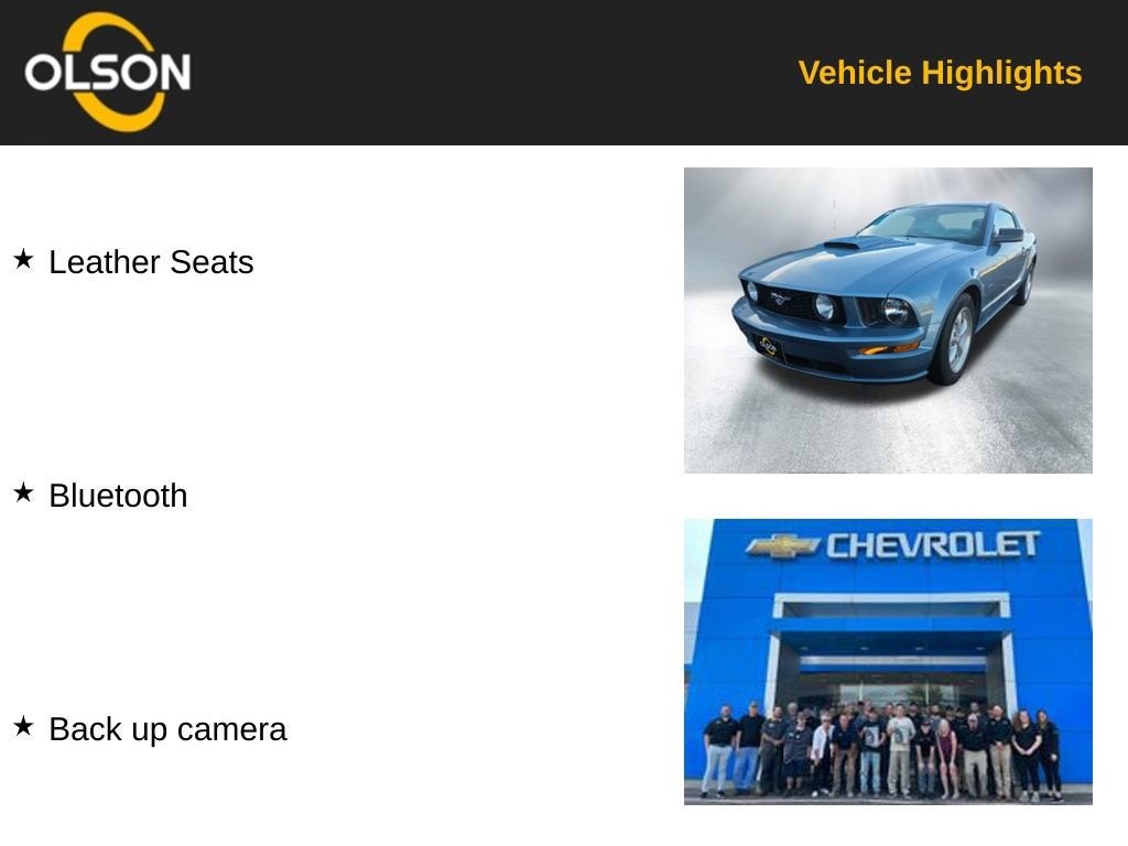 2007 Ford Mustang GT Deluxe