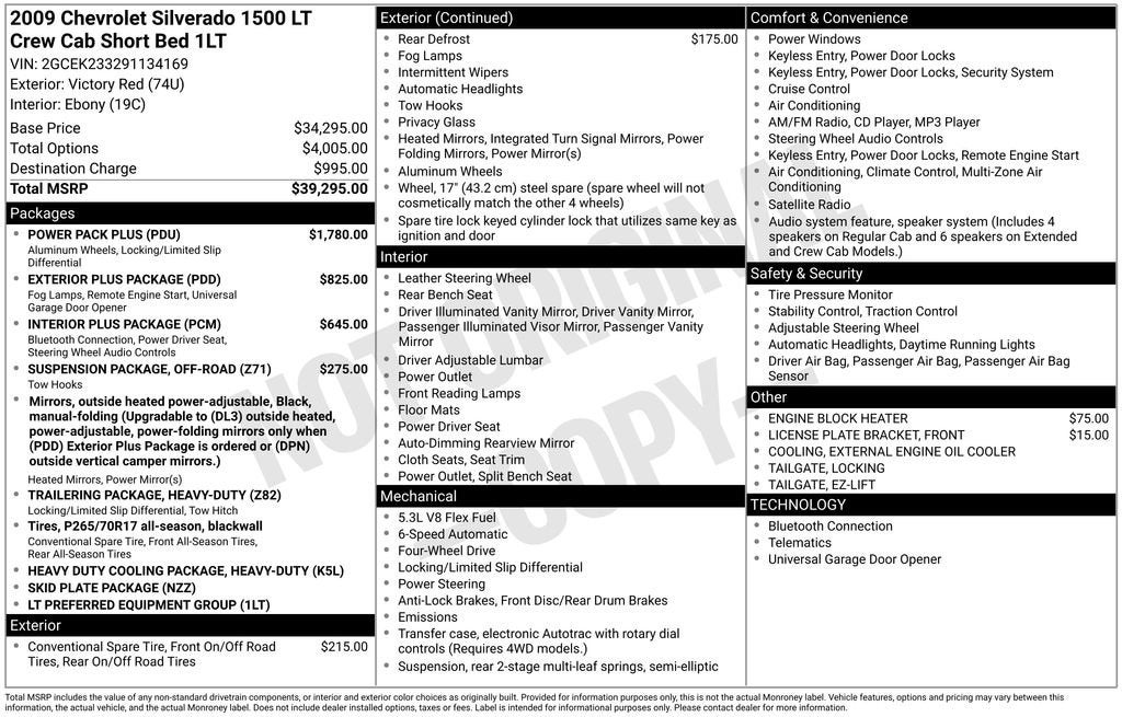 2009 Chevrolet Silverado 1500 LT