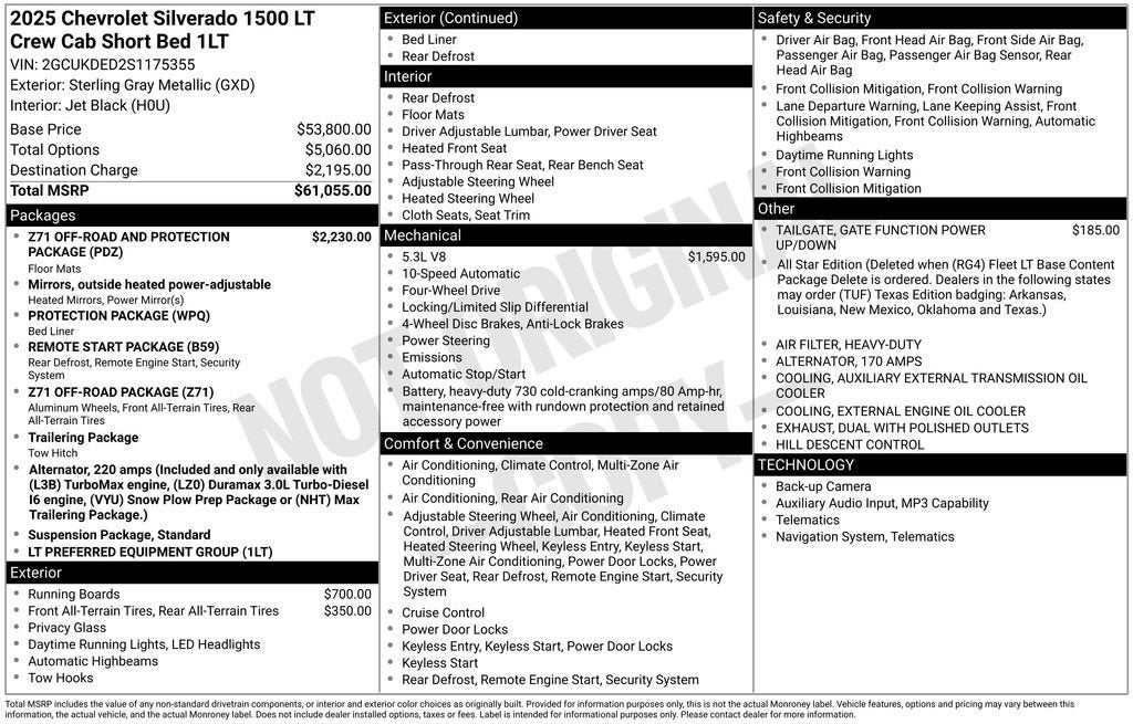 2025 Chevrolet Silverado 1500 LT