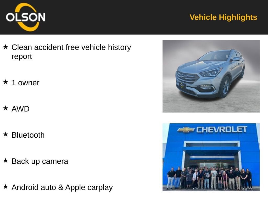 2017 Hyundai Santa Fe Sport 2.4L