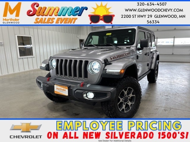 2019 Jeep Wrangler Unlimited Rubicon 24R w/ Nav, Leather &amp; Hard Top