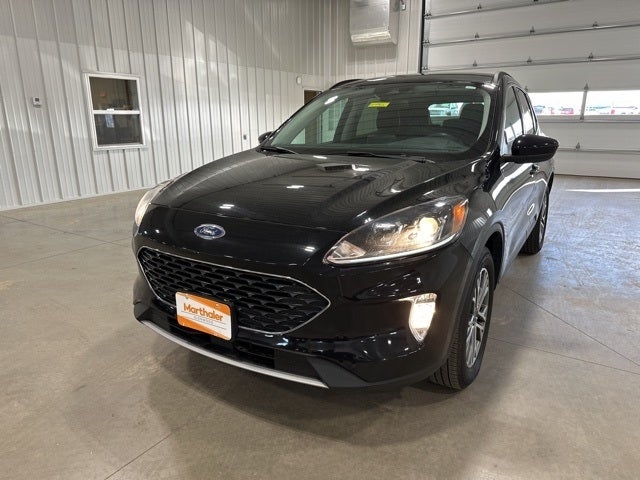 Used 2021 Ford Escape SEL with VIN 1FMCU9H69MUA71853 for sale in Glenwood, Minnesota