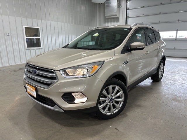 Used 2017 Ford Escape Titanium with VIN 1FMCU9J95HUB66680 for sale in Glenwood, Minnesota