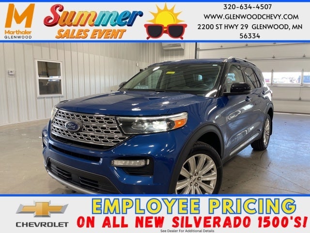 2020 Ford Explorer Limited 4WD w/ Nav, Pano Roof &amp; Tow Pkg