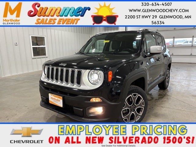 2018 Jeep Renegade Limited 2EG w/ Advanced Tech &amp; Safety