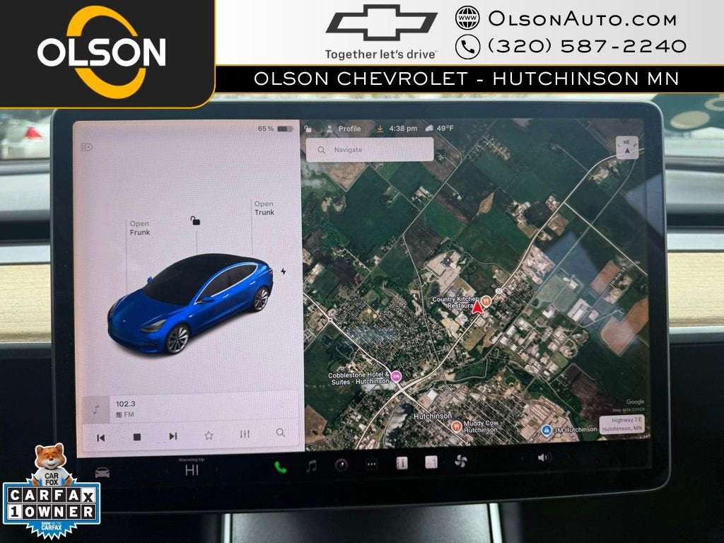 2018 Tesla Model 3 Long Range Battery