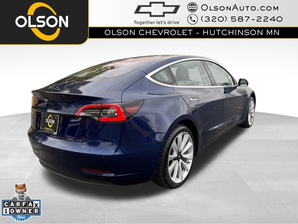 2018 Tesla Model 3 Long Range Battery