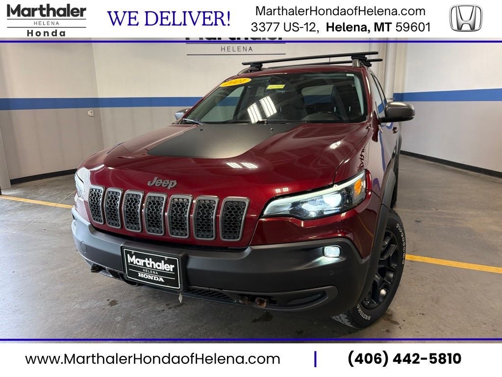 2021 Jeep Cherokee Trailhawk w/ Technology & Comfort Group