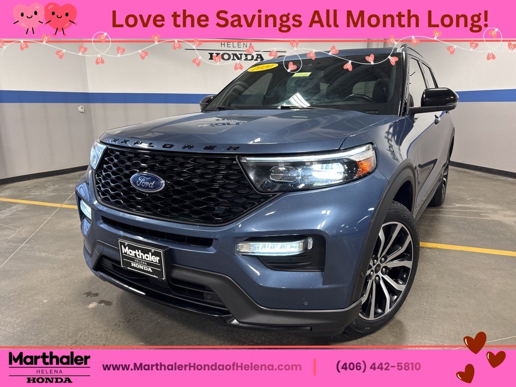 2020 Ford Explorer ST w/ Adaptive Cruise & Pano Roof