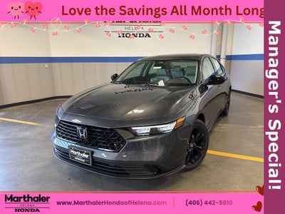 2025 Honda Accord SE