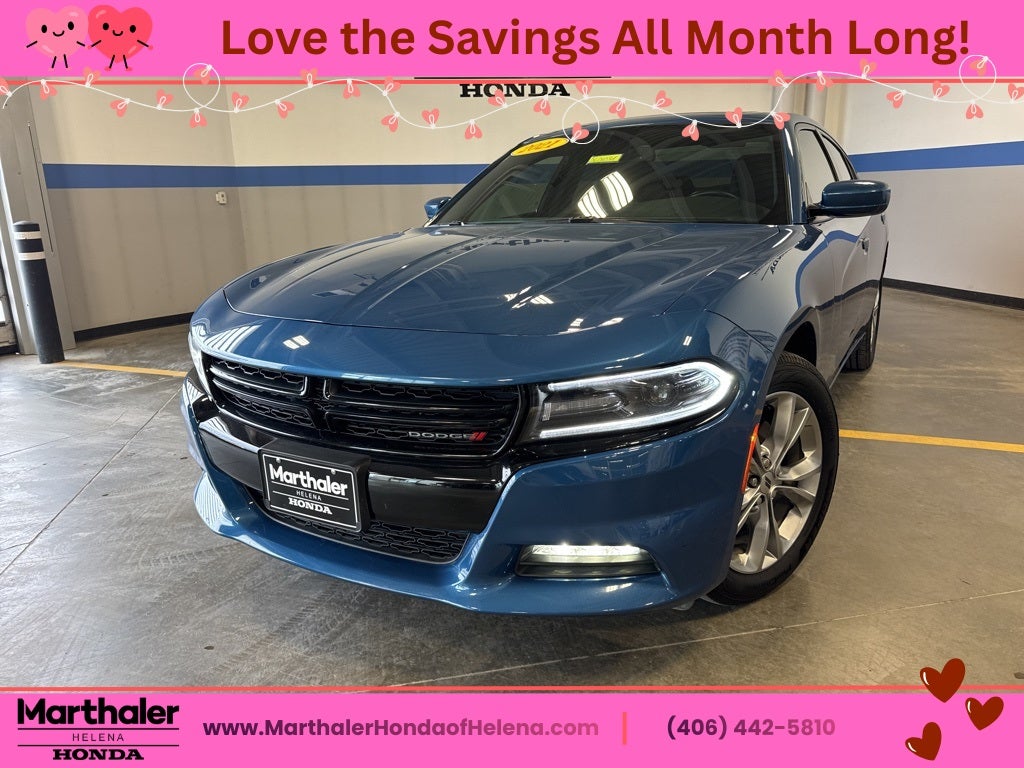 2021 Dodge Charger SXT AWD w/ Nav, Moonroof & Cold Weather Group