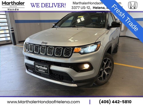 2025 Jeep Compass Limited 4x4 w/ Adaptive Cruise