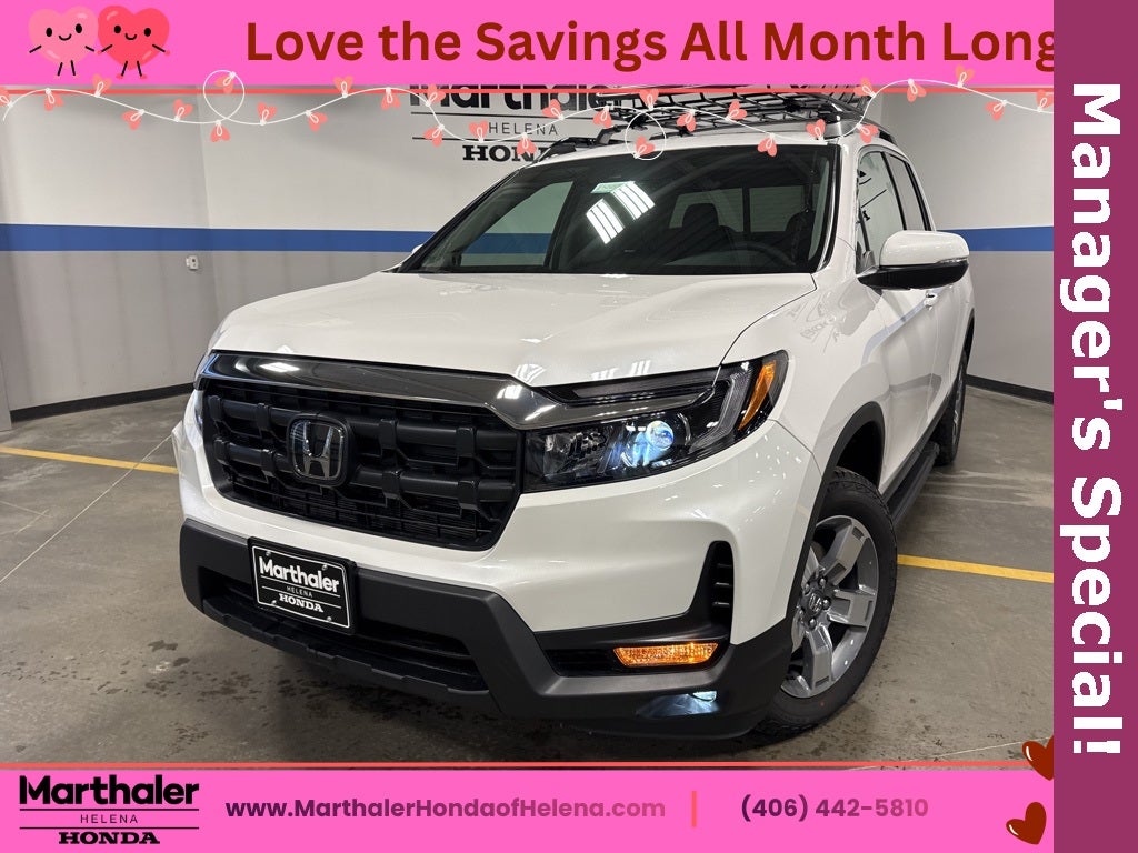 2025 Honda Ridgeline RTL Utility + Pkg