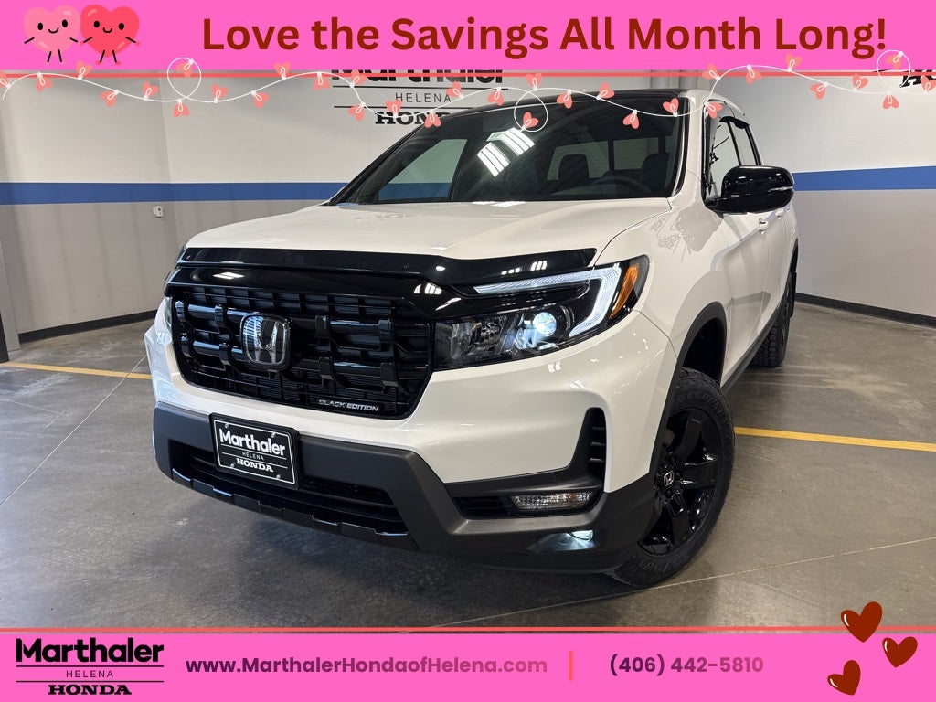 2026 Honda Ridgeline Black Edition Two Tone Custom OFF ROAD Appearance Pkg