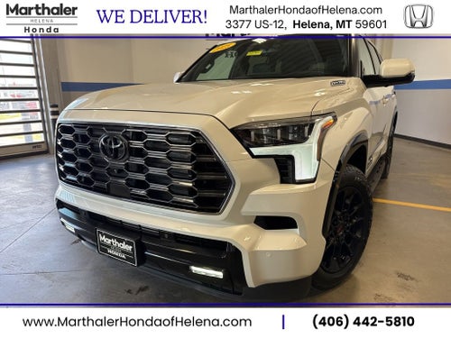 2025 Toyota Sequoia Platinum TRD Off-Road w/ HUD