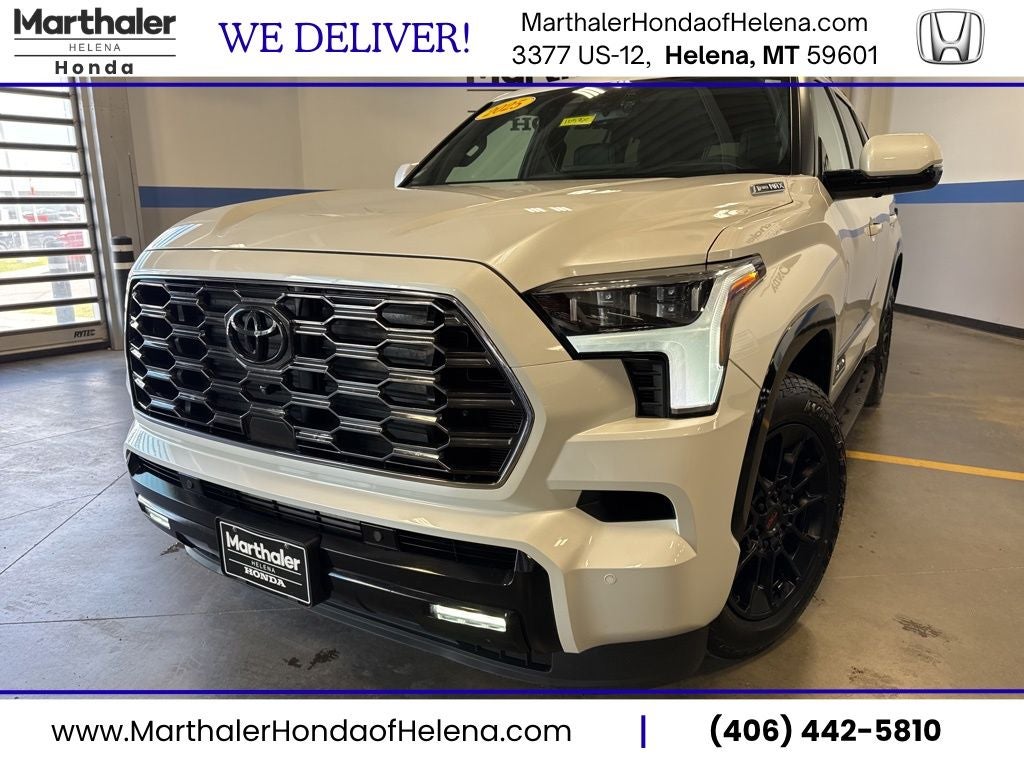 2025 Toyota Sequoia Platinum TRD Off-Road w/ HUD