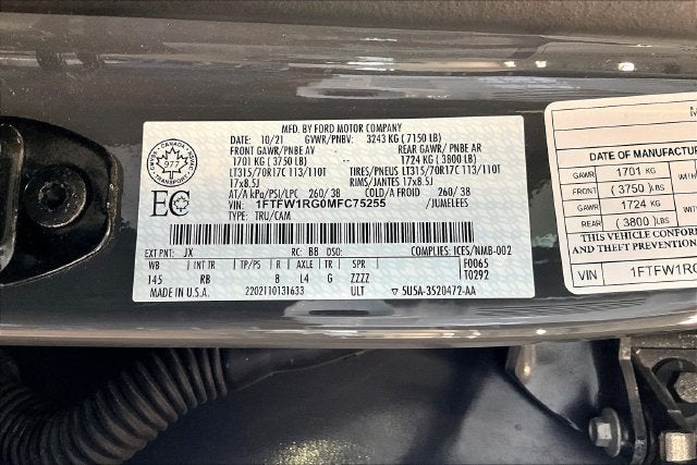 2021 Ford F-150 Raptor
