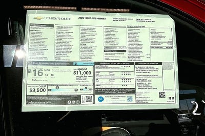 2026 Chevrolet Tahoe Premier