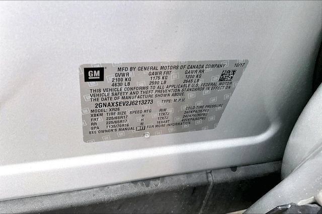 2018 Chevrolet Equinox LT
