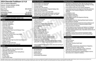 2024 Chevrolet Trailblazer LS