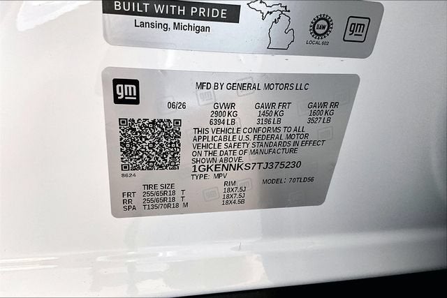 2026 GMC Acadia Elevation